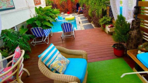 Have fun with the whole family at this stylish place with smart home features